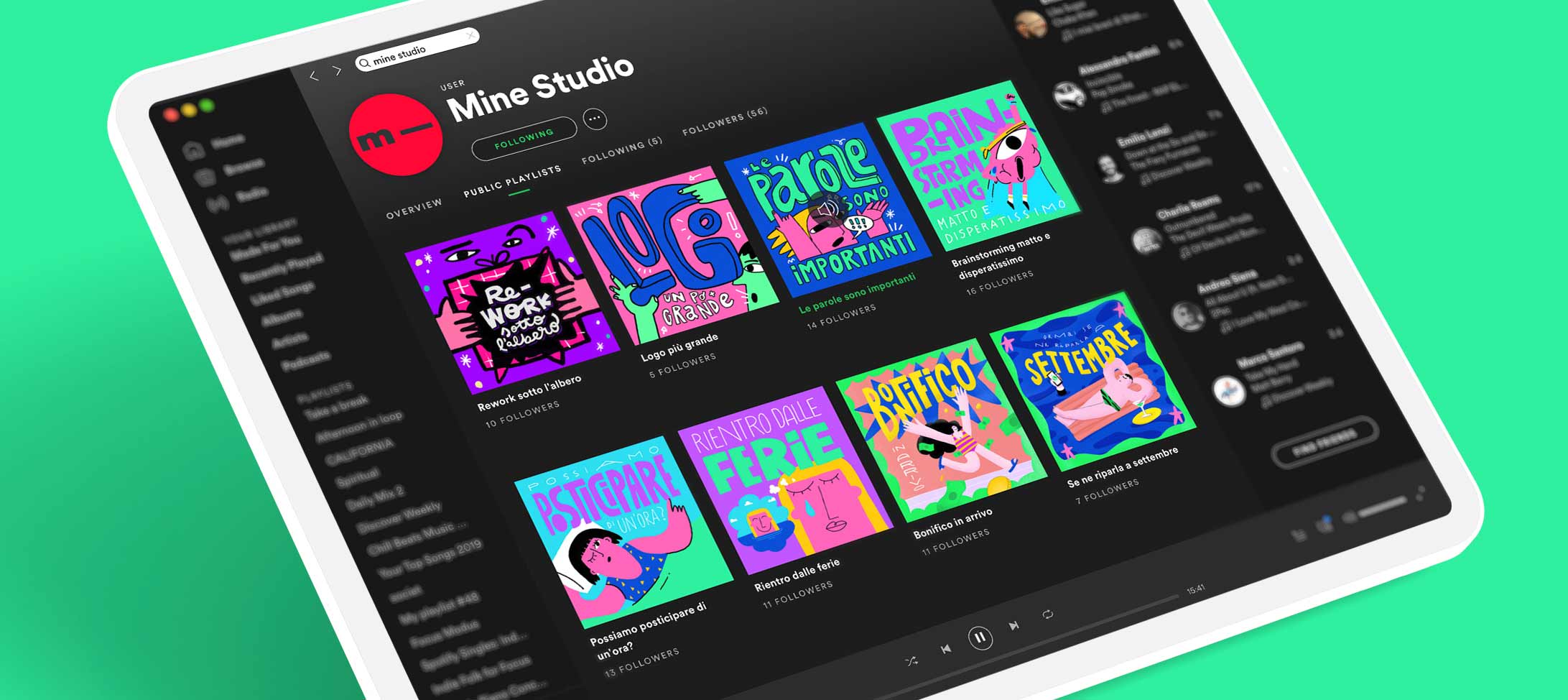 Spotify Illustrations